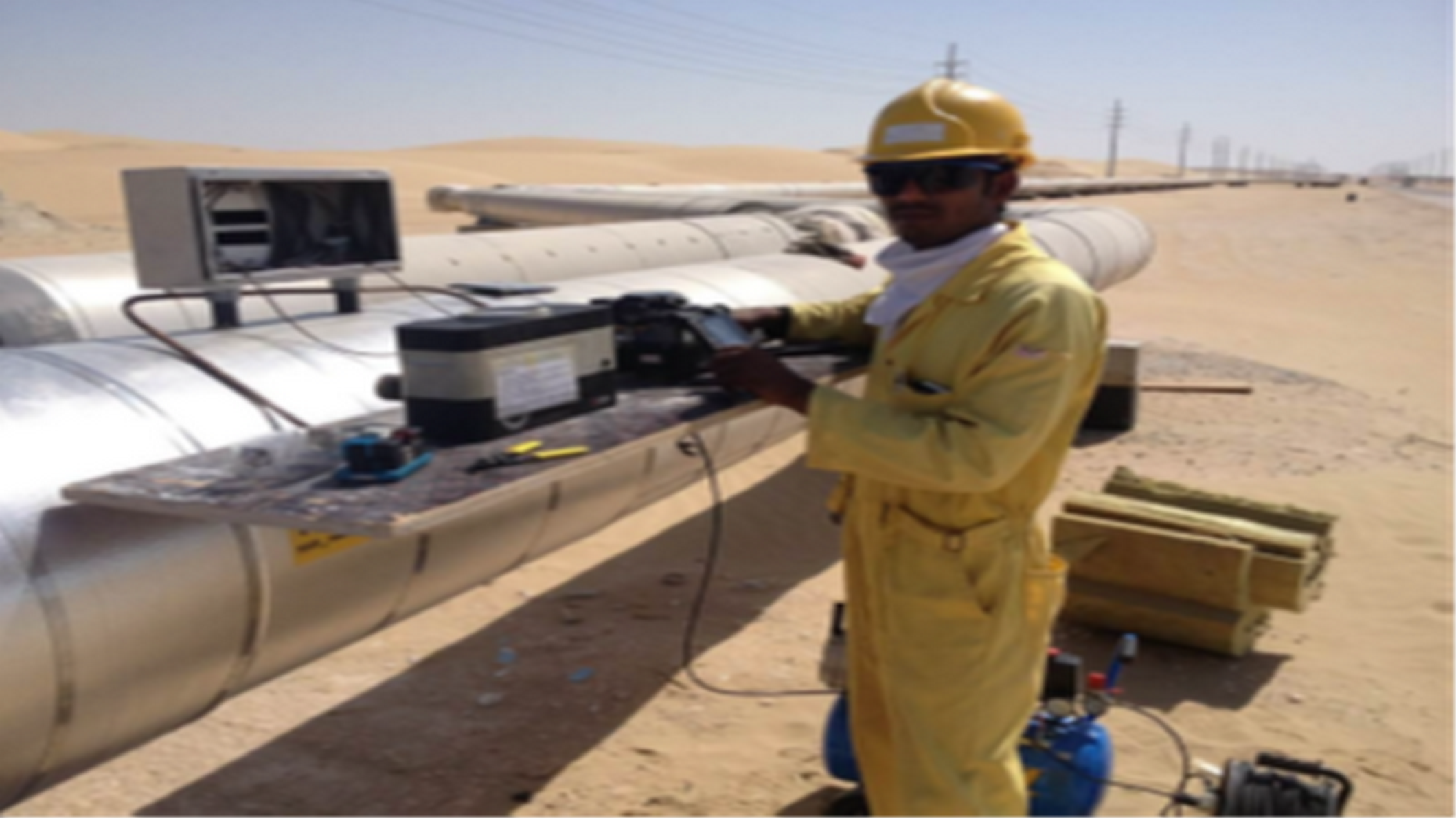مانیتورینگ خط لوله گوگرد به طول76Km مجهز به Heat tracing امارات متحده عربی